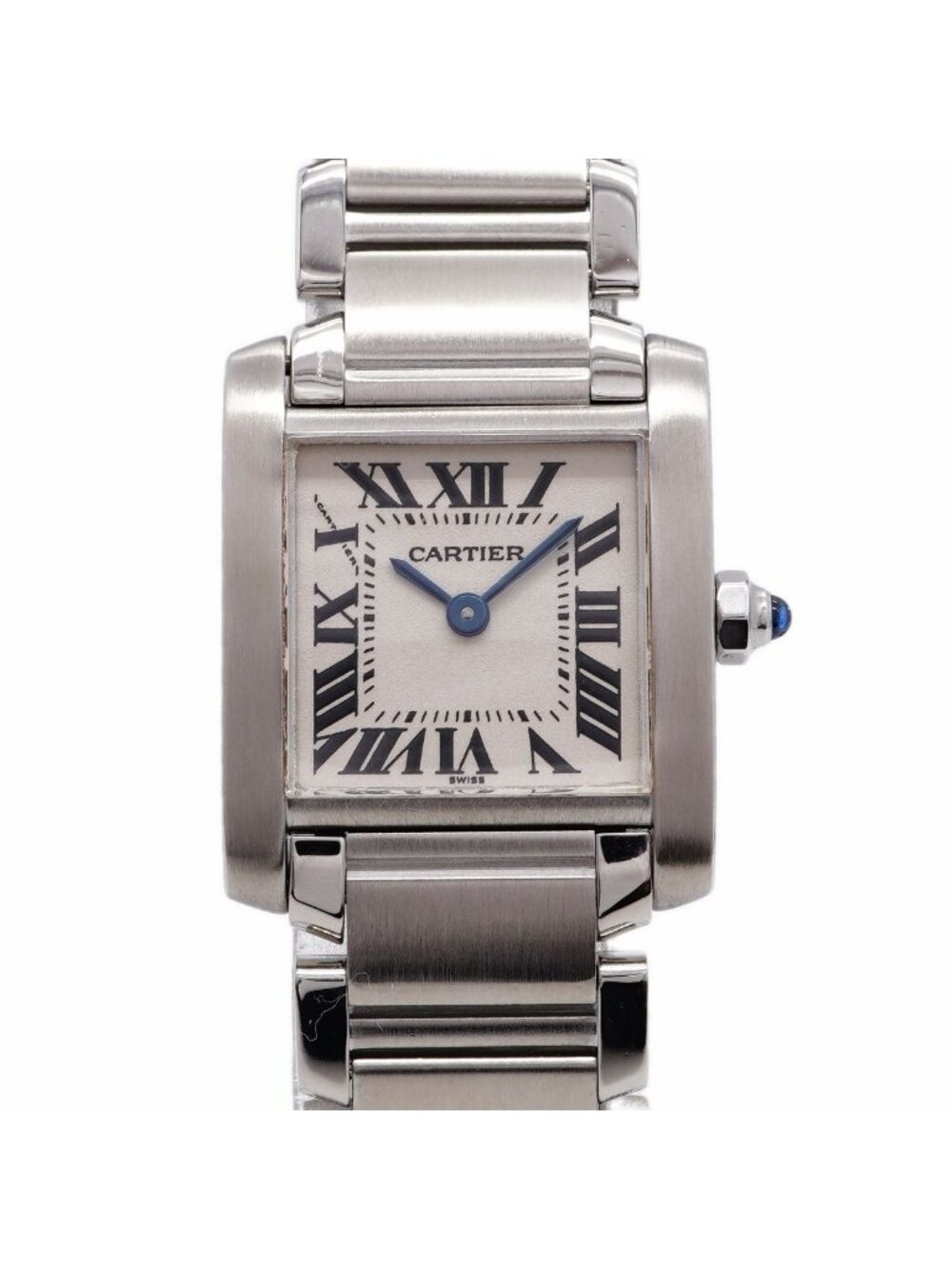 Cartier Tank Francaise SM Ivory Dial Watch